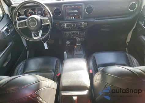 2021 Jeep Wrangler Unlimited Sahara z USA, uszkodzony, nr VIN 1C4HJXEG7MW736791